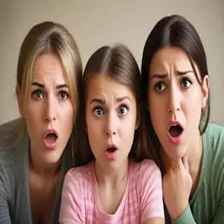 free pictures upset family