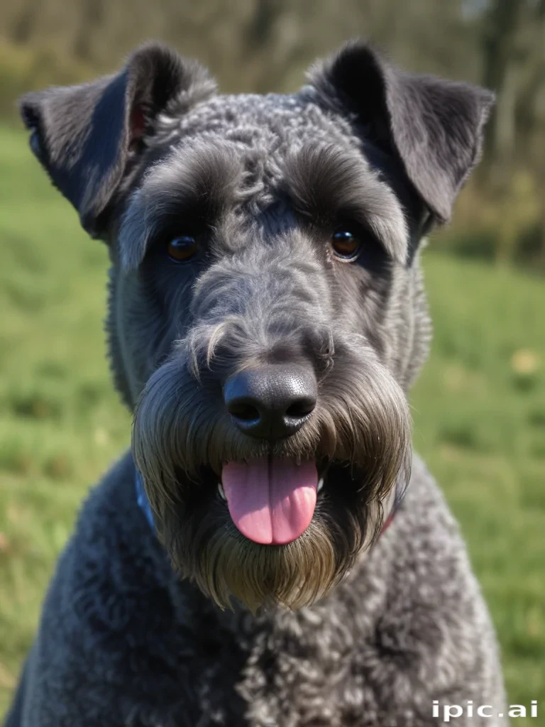 kerry blue terrier