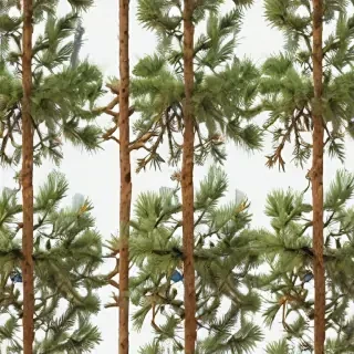 pine tree transparent