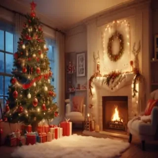 cute christmas background