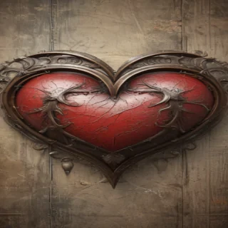 aesthetic heart wallpaper