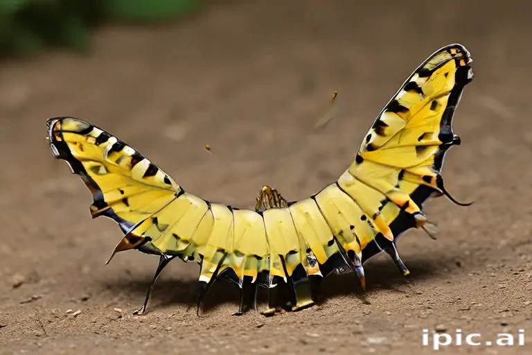 caterpillar to butterfly
