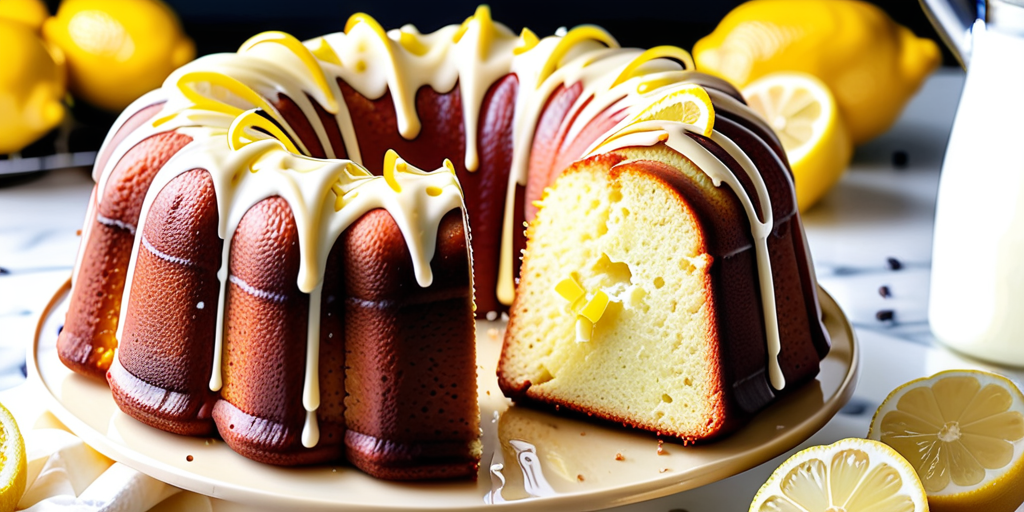 cream cheese lemon pound cake