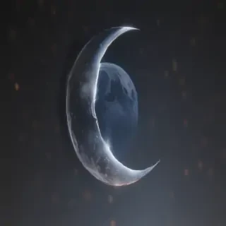 crescent moon transparent background