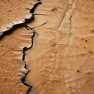 cracking texture