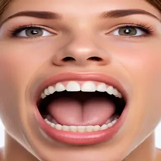 mouth open png