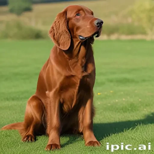 irish setter dog breed