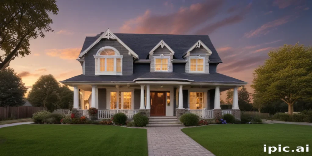 background of a house