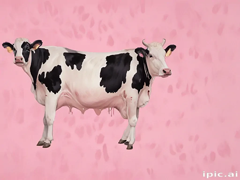 pink cow print wallpaper