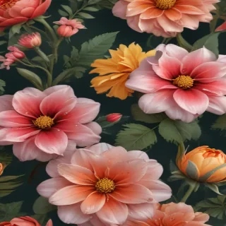 realistic flowers png