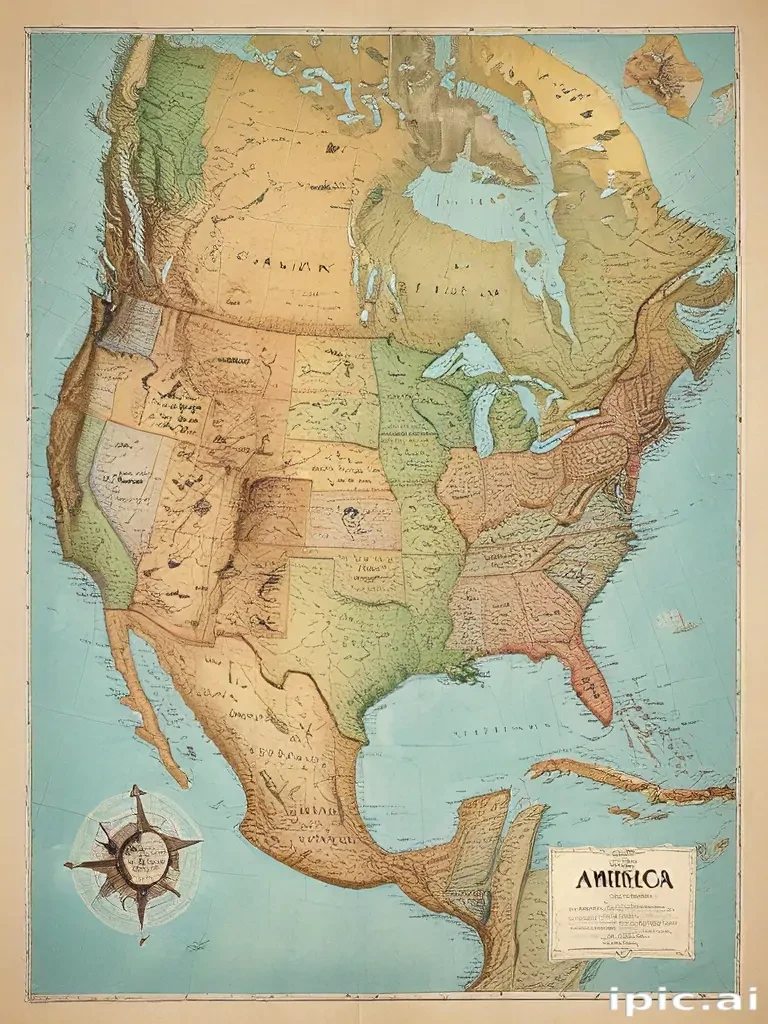 america map