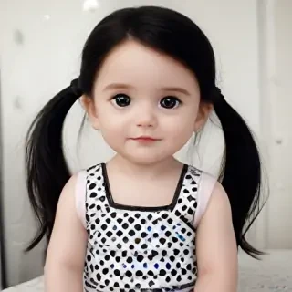cute black and white