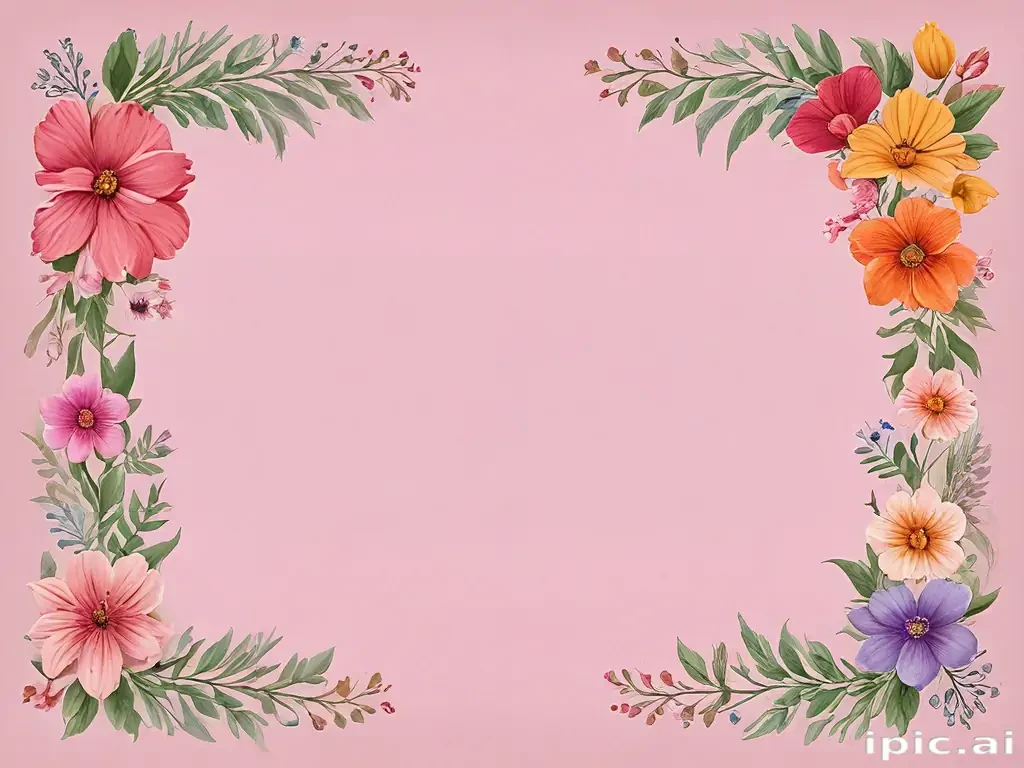 flower border clipart