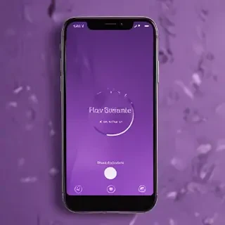 purple lockscreen