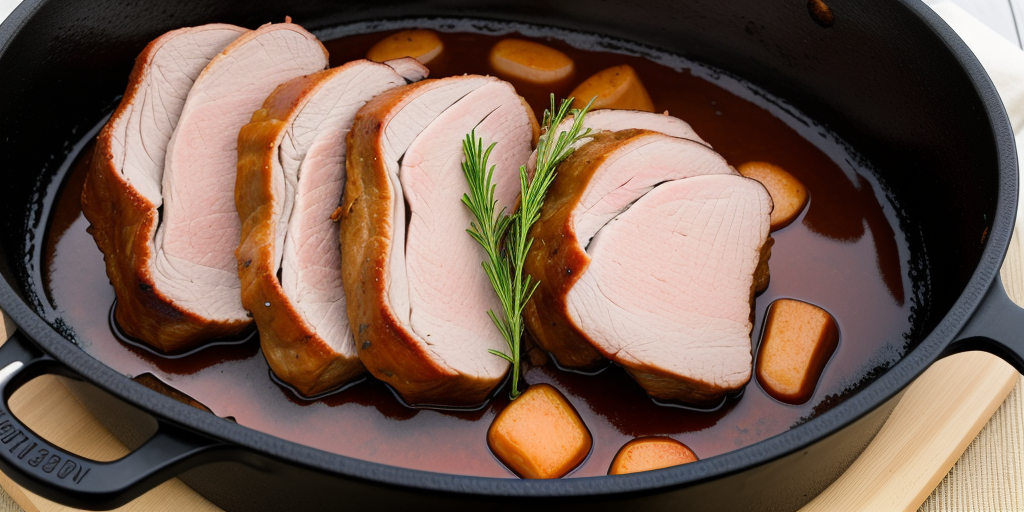 pork roast in dutch oven