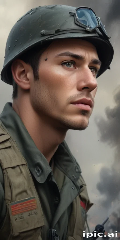 military drawing
