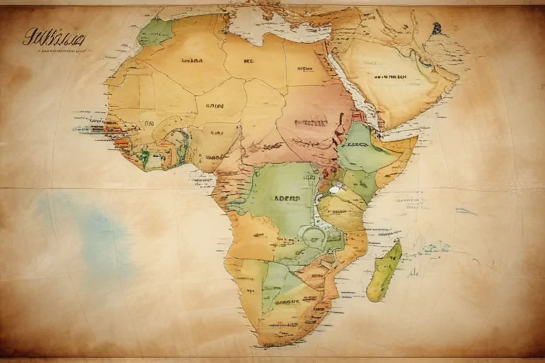 map of africa
