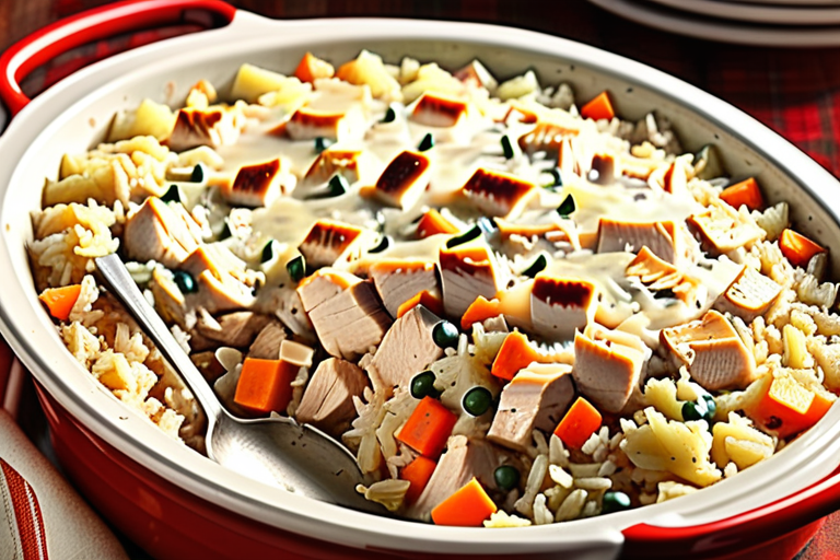 mamaw's chicken and rice casserole