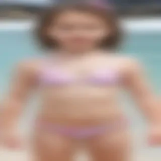 ai little girl in bikini