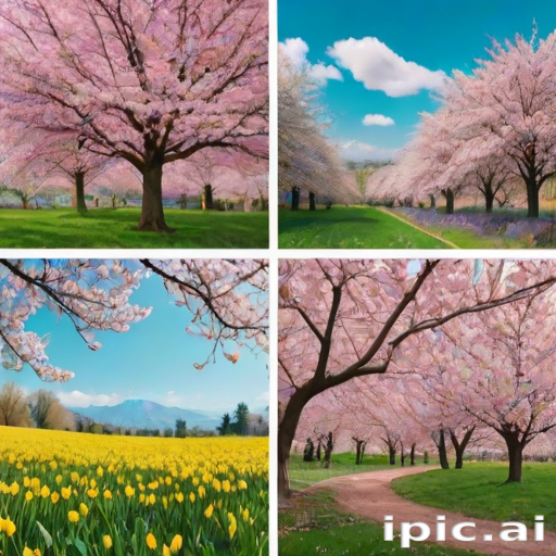 spring backgrounds aesthetic
