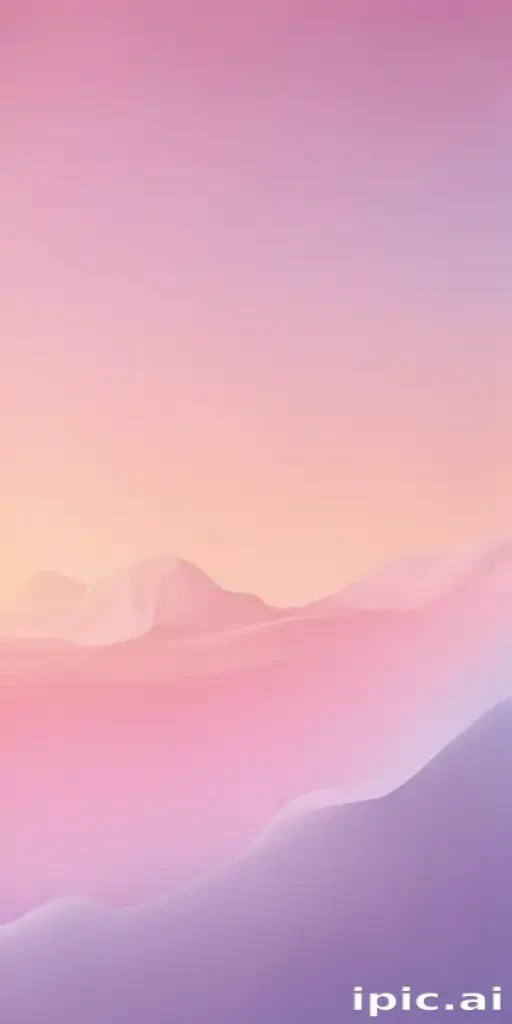 pastel gradient background
