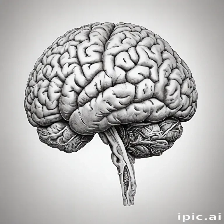 brain pictures drawing
