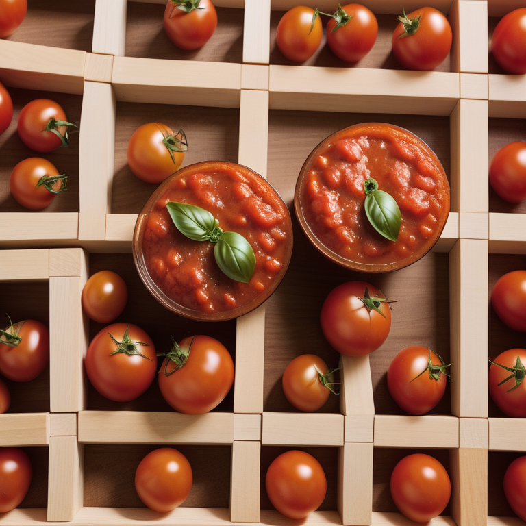tomatoes in marinara sauce crossword
