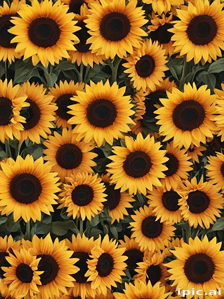 sunflower backgrounds aesthetic