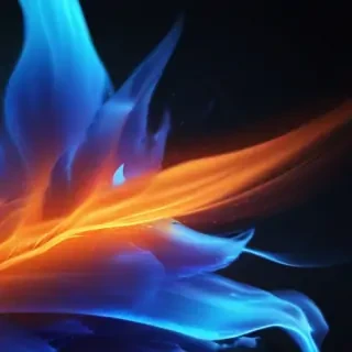 blue flame png