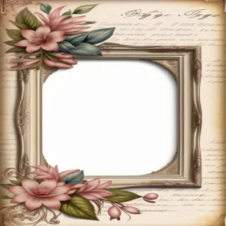 vintage png frame