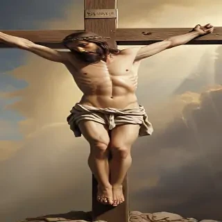 a picture of jesus on the cross