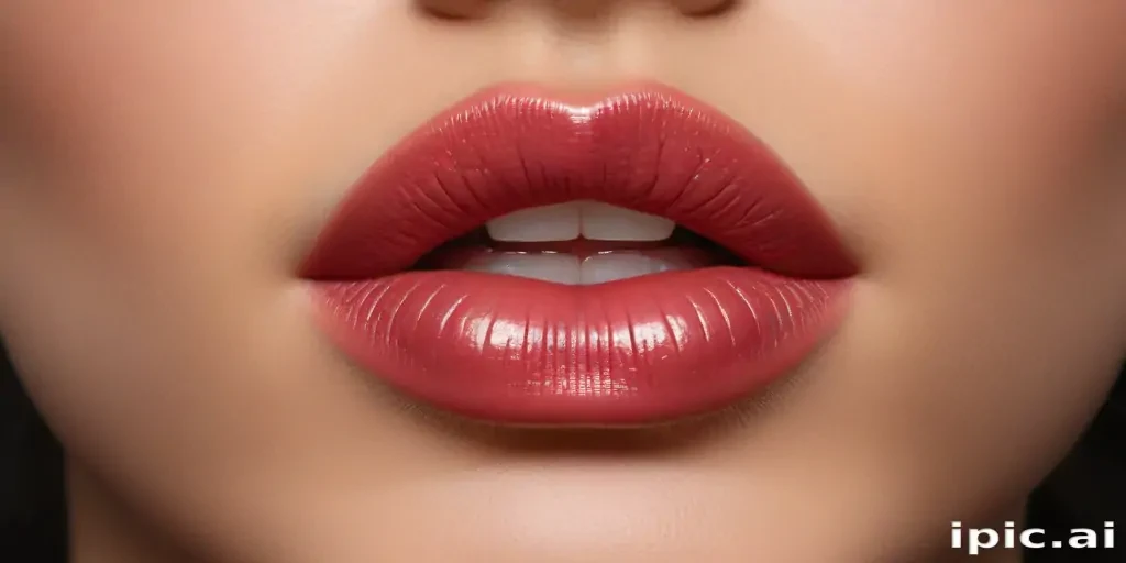 glossy lips png