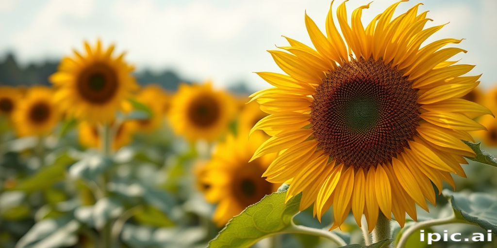 aesthetic sunflower