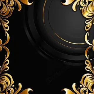 black and gold background