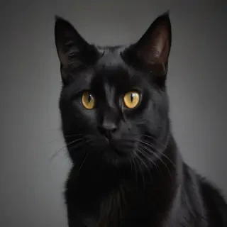black cat png
