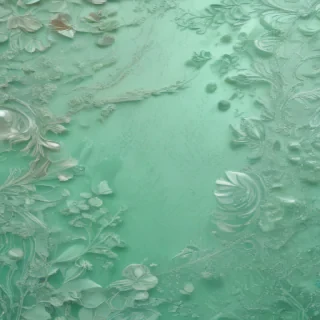 mint green background