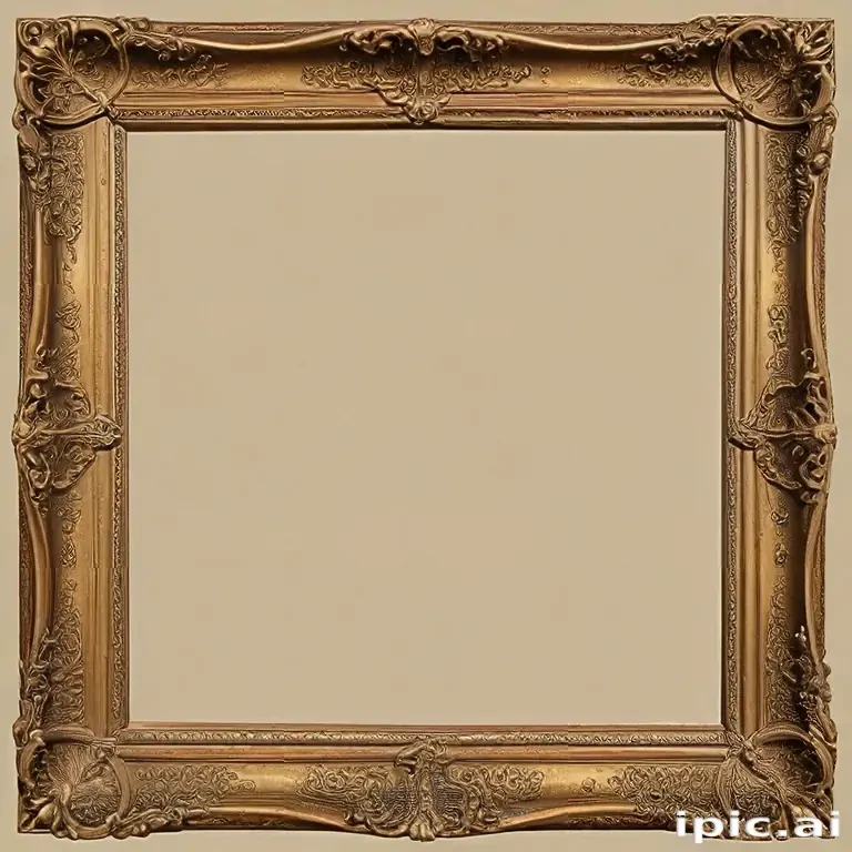 antique frame png