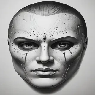 mask drawing