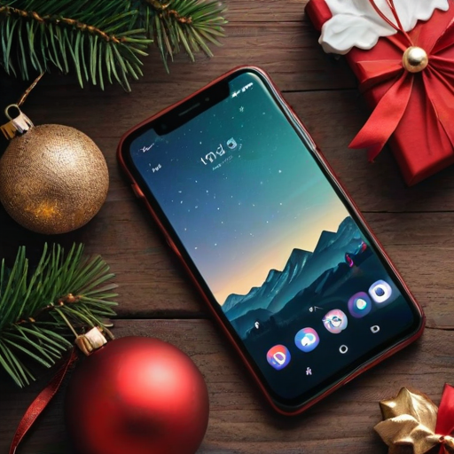 christmas phone wallpaper aesthetic