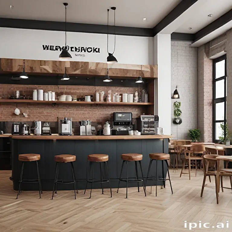 coffee shop mockup