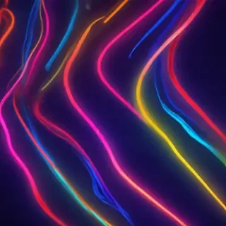 neon color background