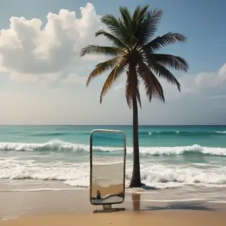 iphone beach