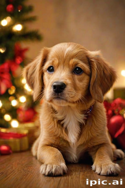 dog christmas backgrounds