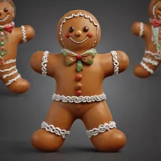 gingerbread man png