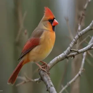 female cardinal