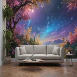 holographic wallpaper