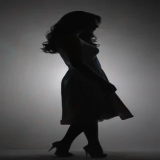 woman silhouette png