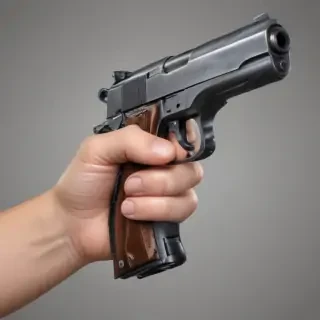 hand with gun png