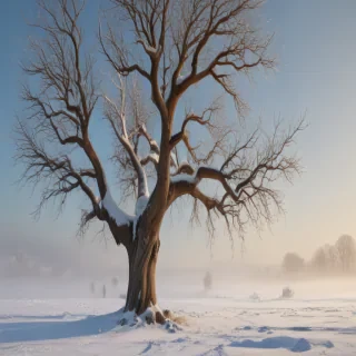 winter tree png