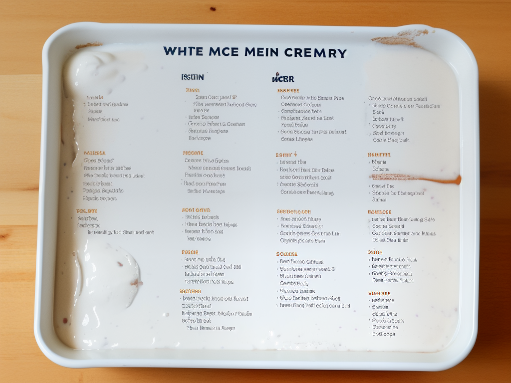 white mountain ice cream recipe